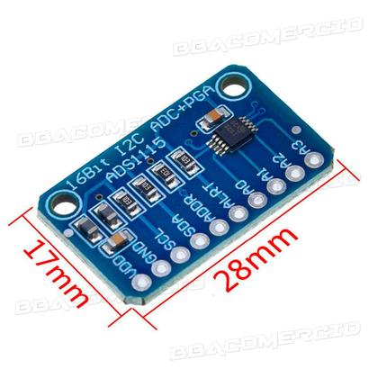 Imagem de Modulo Ads1115 Conversor Analogico Para Digital (adc) 16bits