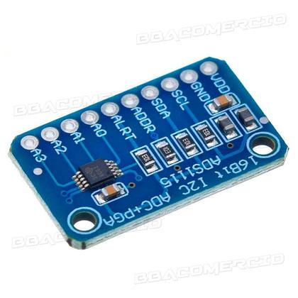Imagem de Modulo Ads1115 Conversor Analogico Para Digital (adc) 16bits
