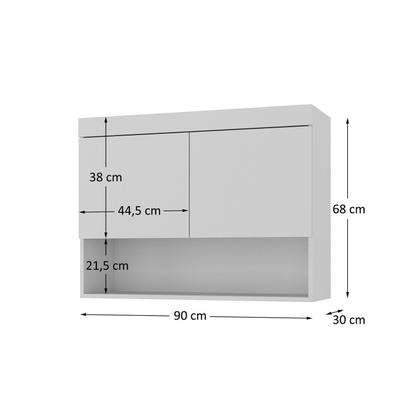 Imagem de Módulo Aéreo 2 Portas 68x90cm Viena