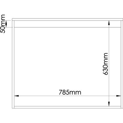 Imagem de Módulo Aéreo 2 Portas Requinte+ 100% MDF