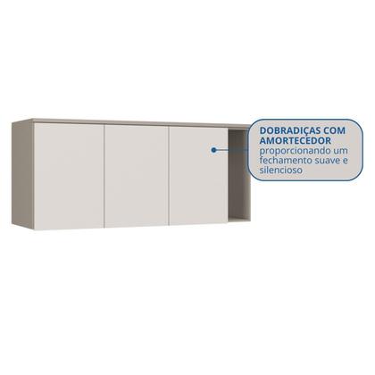 Imagem de Módulo Aéreo 3 Portas 170cm X 73cm Elegantes