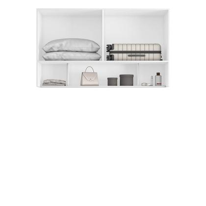 Imagem de Módulo Aéreo para Cama de Casal Mdf Clean Altezza