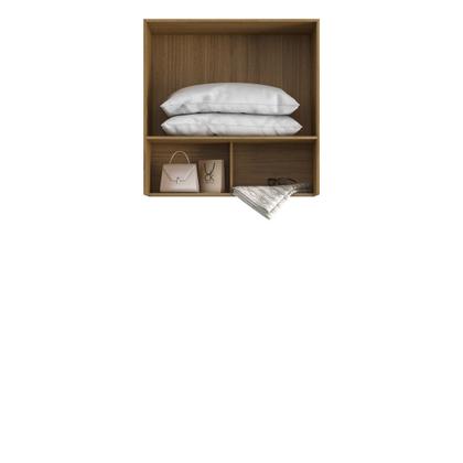 Imagem de Módulo Aéreo para Cama de Solteiro MDF Altezza Clean Belmax