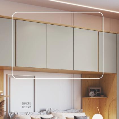 Imagem de Módulo Aéreo para Quarto 3 Portas Elegance