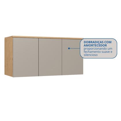 Imagem de Módulo Aéreo para Quarto 3 Portas Elegance