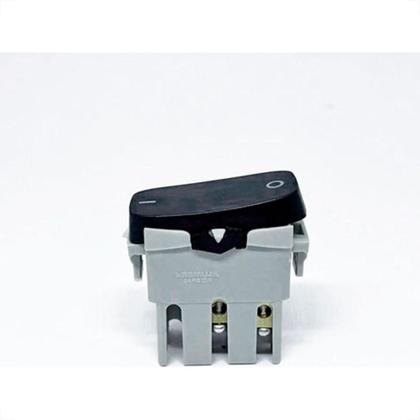 Imagem de Modulo Alumbra Gracia 1 Simples Bipolar 10A Preto 85358