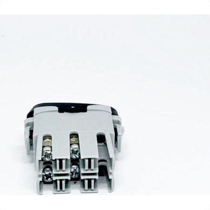 Imagem de Modulo Alumbra Gracia 1 Simples Bipolar 10A Preto 85358