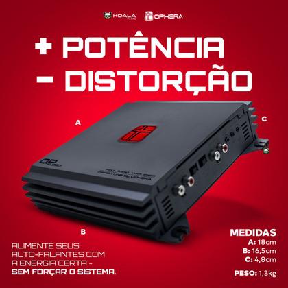 Imagem de Modulo Amplificador 4 Canais 250w Rms 2 Ohms Op4.250 Ophera