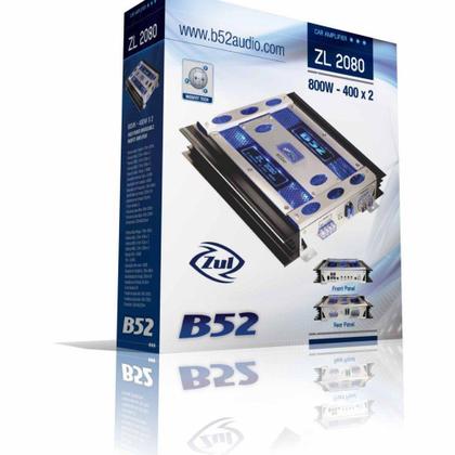 Imagem de Módulo Amplificador Automotivo B52 ZUL ZL 2080