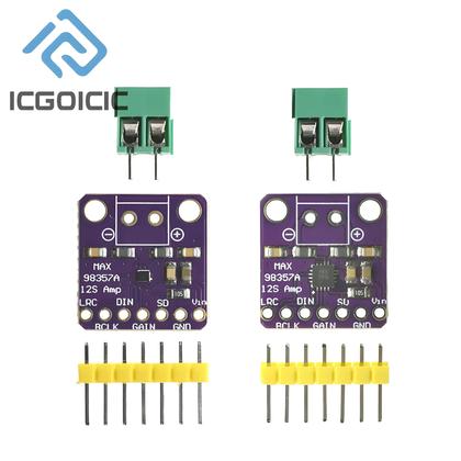 Imagem de Módulo Amplificador Classe D 3W I2S DAC Sem Filtro Para Projetos De Áudio Raspberry Pi ESP32