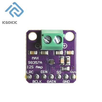 Imagem de Módulo Amplificador Classe D 3W I2S DAC Sem Filtro Para Projetos De Áudio Raspberry Pi ESP32