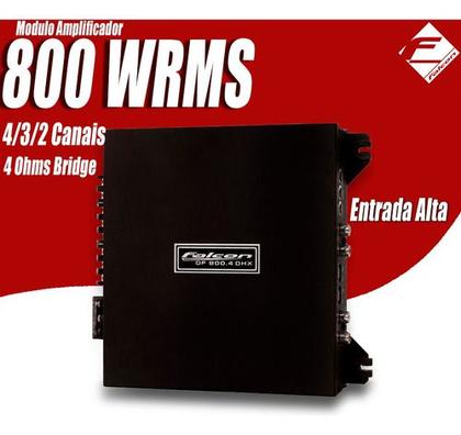 Imagem de Modulo Amplificador Digital Falcon Df800.4 Dhx Hi-input