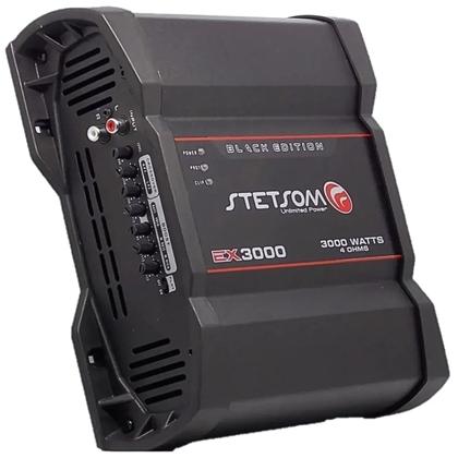 Imagem de Módulo Amplificador Digital Stetsom EX3000 Black 3000 Watts Rms 1 Canal - 4 Ohms
