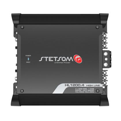 Imagem de Módulo Amplificador Digital Stetsom HL1200.4 1200W RMS 4 Canais 1 Ohm HL1200