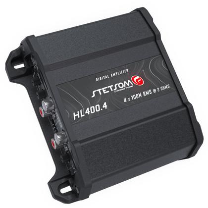 Imagem de Módulo Amplificador Digital Stetsom HL400.4 400W RMS 4 Canais 2 Ohms