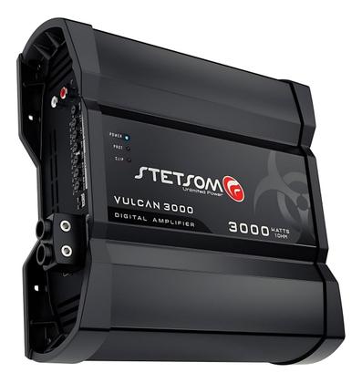 Imagem de Módulo Amplificador Digital Stetsom Vulcan 3000 Watts Rms 1 Canal - 1 Ohm