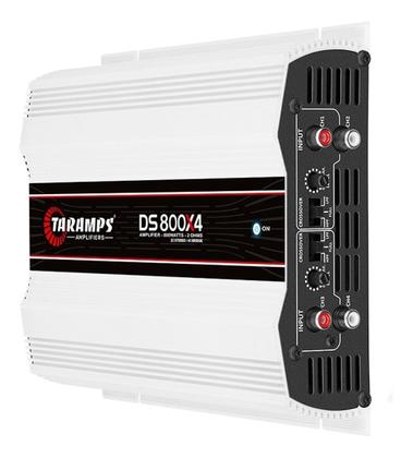 Imagem de Módulo Amplificador Digital Taramps DS800x4 2 Ohms + 2 Cabos RCA 1,5mt