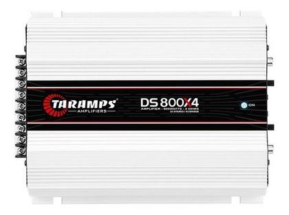 Imagem de Módulo Amplificador Digital Taramps DS800x4 2 Ohms + 2 Cabos RCA 1,5mt