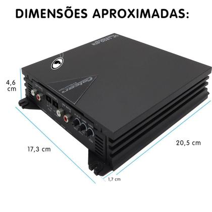 Imagem de Módulo Amplificador Falcon Df 1200.4Ex Digital 1200W Rms 4