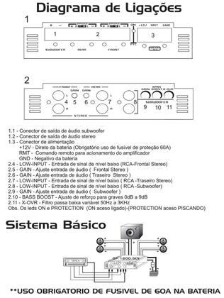 Imagem de Módulo Amplificador Falcon Df 1200.5Ex Digital 1200W Rms 5