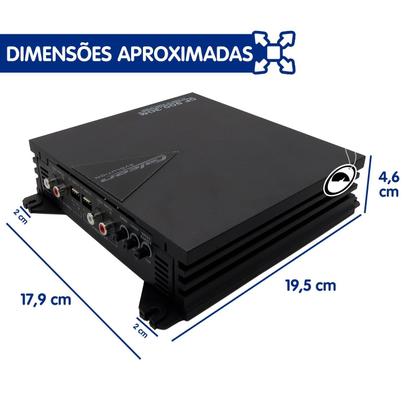 Imagem de Módulo Amplificador Falcon Digital Df900.3 Ehx 3 Canais 900W