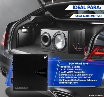 Imagem de Módulo Amplificador Falcon Digital Df900.3 Ehx 3 Canais 900W