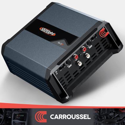 Imagem de Módulo Amplificador Potência Som Automotivo 1200w 4 ohms 4 e 2 canais Full Range 1200.4 Soundigital