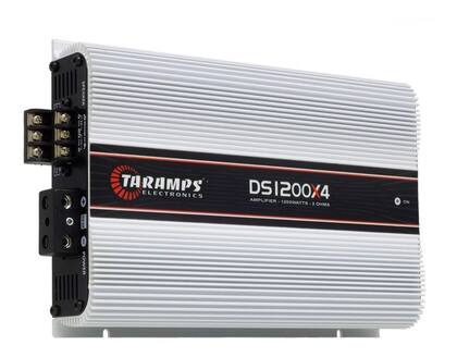 Imagem de modulo amplificador potencia taramps ds1200 1200x4 4 canais 1200 watts rms 2 ohms para super twiter