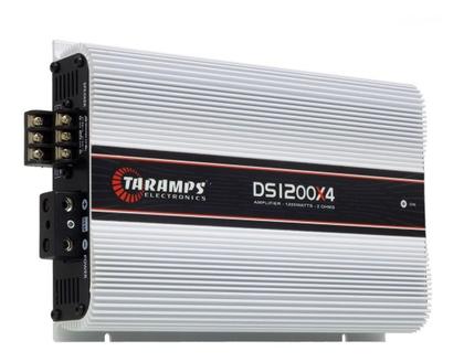 Imagem de módulo amplificador potencia taramps ds1200x4 4 canais 1200 watts rms 2 ohms original pronta entrega