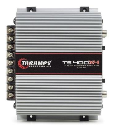 Imagem de módulo amplificador potencia taramps ts400 400x4 4 canais 400 watts rms 2 ohms para som automotivo