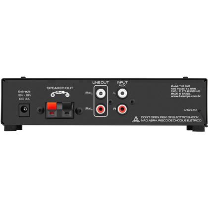 Imagem de Módulo Amplificador Receiver Home Taramps THS 1000 100W Rms 1 Canal Bivolt USB SD FM BT