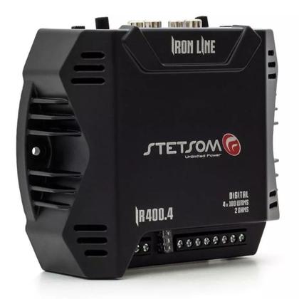 Imagem de Módulo Amplificador Som Automotivo Ir400.4 + Cabo Rca E 2 Y