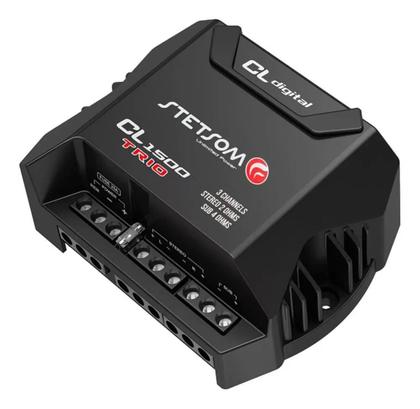 Imagem de Módulo Amplificador Stetsom Cl1500 Trio 3 Canais Mono Stereo 460W RMS Potencia Barra CL 1500