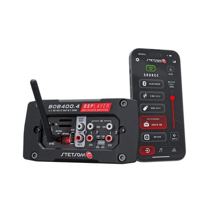 Imagem de Modulo Amplificador Stetsom Digital Bob 400.4 Dsplayer 400w Rms 2 Ohms Ds Player