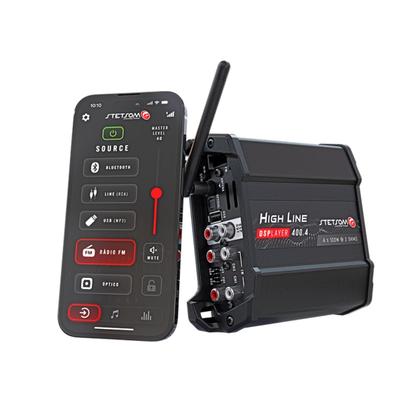 Imagem de Modulo Amplificador Stetsom Digital HL 400.4 Dsplayer 400w Rms 2 Ohms Ds Player
