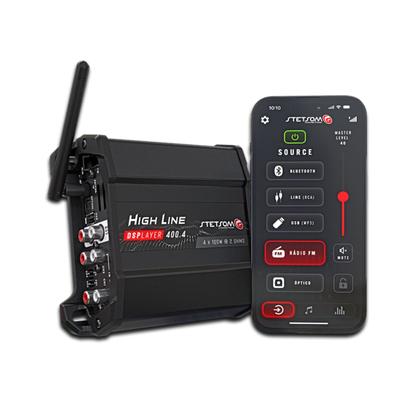 Imagem de Modulo Amplificador Stetsom Digital HL 400.4 Dsplayer 400w Rms 2 Ohms Ds Player