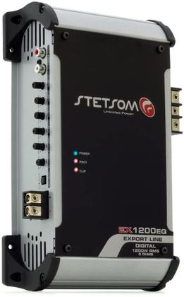 Imagem de Módulo Amplificador Stetsom Ex1200EQ 1200wRms 1 canal 2ohms