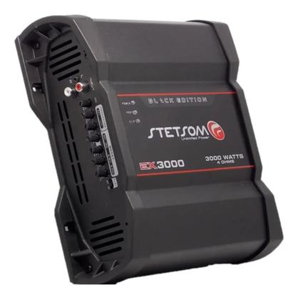 Imagem de Módulo Amplificador Stetsom Ex3000 Black Edition 4 Ohms 3000W Rms 1 Canal Export Line