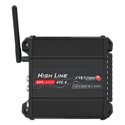 Imagem de Módulo Amplificador Stetsom HL400.4 DSPlayer 400w Rms 4 Canais 2 Ohms Bluetooth USB FM Equalizador Player MP3