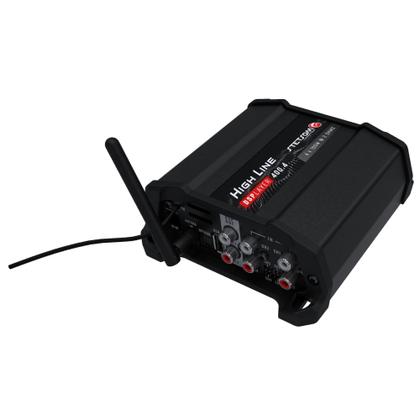 Imagem de Módulo Amplificador Stetsom HL400.4 DSPlayer 400w Rms 4 Canais 2 Ohms Bluetooth USB FM Equalizador Player MP3