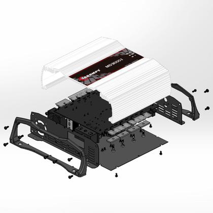 Imagem de Módulo Amplificador Taramps Md3000 3000w Rms 1 Canal Md 3000 2 ohms
