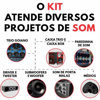 Imagem de Módulo Amplificador Taramps TS400x4 400W e HD3000 3000W 1 Canal 4 Ohms com Processador STX2448 4 Vias