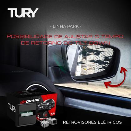 Imagem de Módulo Automação de Retrovisores com Tilt Down compatível c/ Corolla 15/19 Tury - PARK1.4.3V