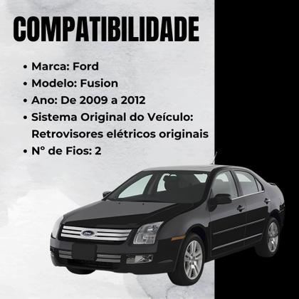 Imagem de Módulo Automação de Retrovisores compatível com Ford Fusion de 2009 a 2012 Tury - PARK1.1.2BZ