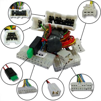 Imagem de Módulo automação de vidro elétrico específico para linha nissan versa de 2021 até 2025 mlv608 nv21 g2