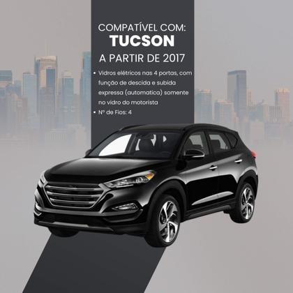 Imagem de Módulo Automação de Vidros Elétricos compatível c/ Tucson a partir de 2017 Tury - PRO4.54DY