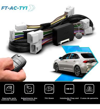 Imagem de Módulo Automação Vidros Faaftech FT-AC-TY1 Compatível Veículos Toyota Subida e Descida Automática Plug and Play