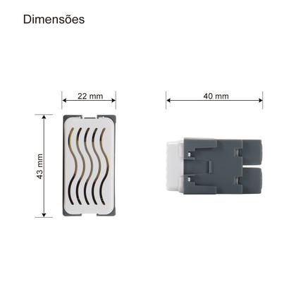 Imagem de Modulo Campainha Cigarra 220v B3 Margirius