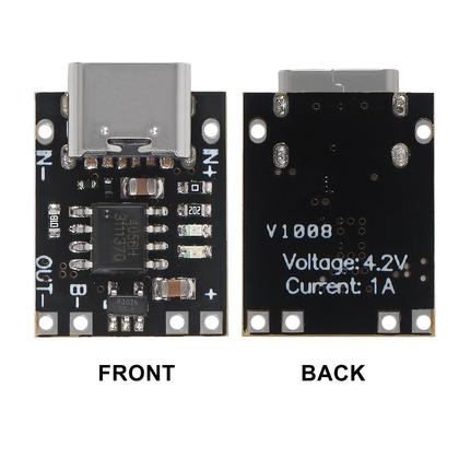 Imagem de Módulo carregador AITRIP TP4057 1A 3.7V Type-C USB com proteção
