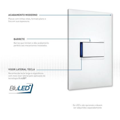 Imagem de Módulo Cego Branco 611047BC Legrand Pial Plus+